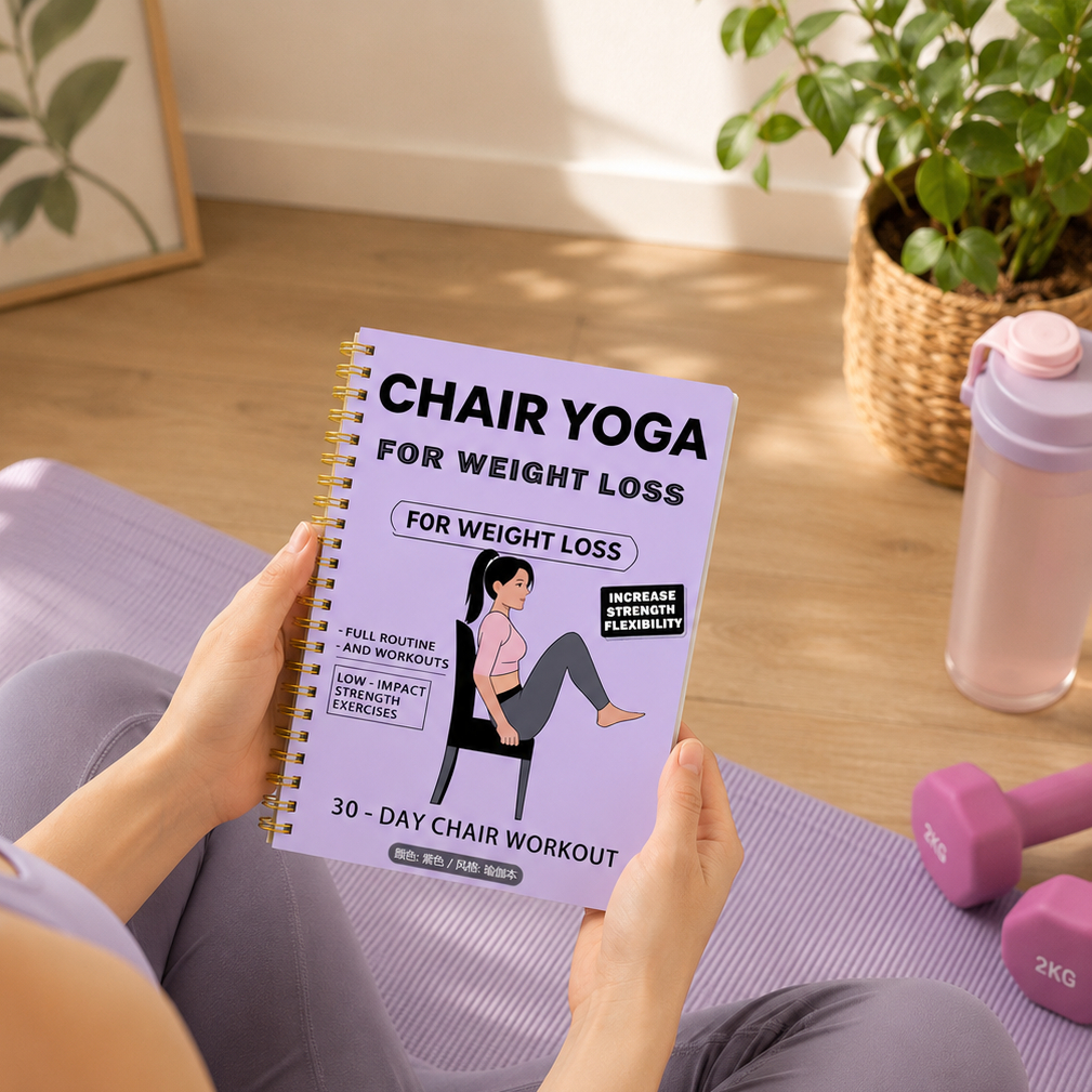 Chair Yoga for Seniors Journal - Yoga Fitness Journal recension och pris