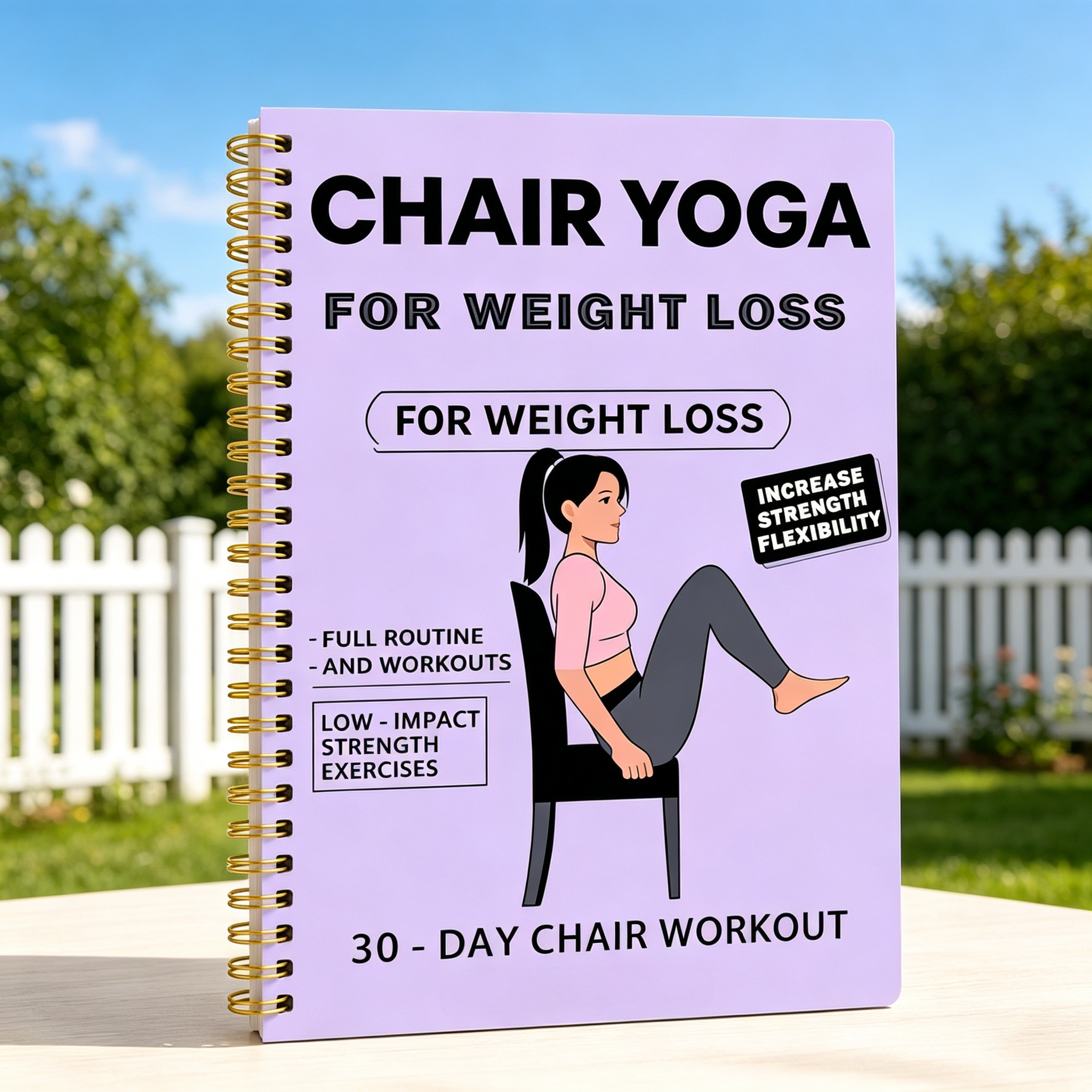 Chair Yoga for Seniors Journal - Yoga Fitness Journal recension och pris