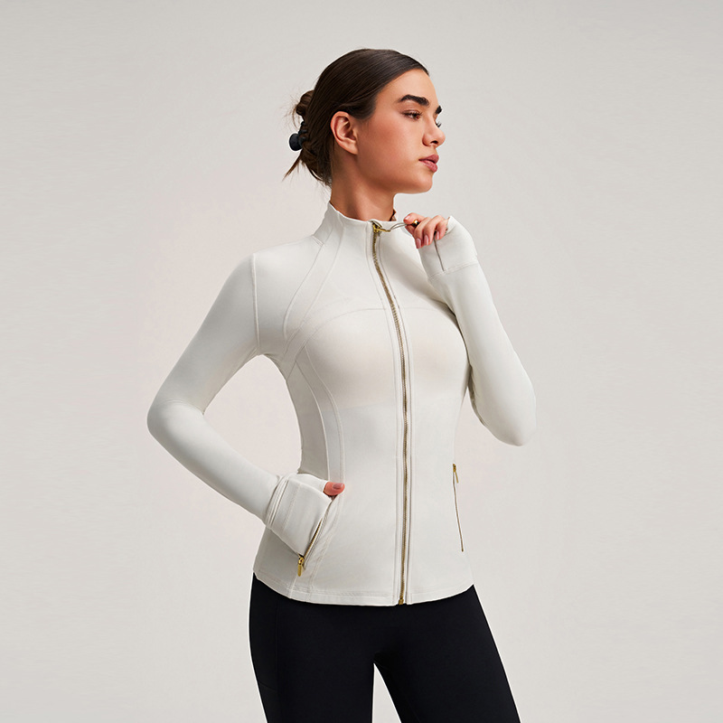 1pc Women 2026 Stand Collar Go - Yoga Fitness Jacket recension och pris